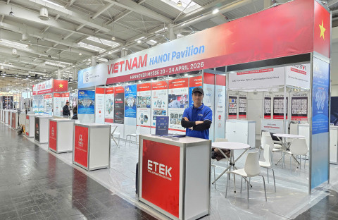 ETEK CÓ MẶT TẠI Hannover Messe 2026 – KHẲNG ĐỊNH VỊ THẾ TRÊN BẢN ĐỒ CÔNG NGHIỆP TOÀN CẦU